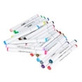 thumbnail image 3 of 12/18/24/36/48 Alcohol Dual Head Tips Drawing Markers Pen Set for Cartoon Painting(24), 3 of 5