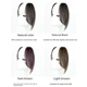 thumbnail image 5 of Peluca de flequillo de ocho caracteres, peluca femenina, natural, de una sola pieza, invisible, sin costuras, cabello real, celebridad de Internet, flequillo falso de punto medio en ambos lados, 5 of 5