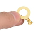thumbnail image 3 of Terminales de crimpado tipo con aislamiento de latón de 150 piezas Conectores Desconexiones rápidas Surtido de conectores nalgas e Zulema terminales de crimpado de anillo aislado, 3 of 7