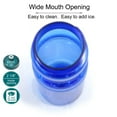 thumbnail image 4 of Rolling Sands BPA-Free 24 Fluid Ounce Blue Sports Water Bottles, Bulk 100 Pack, Made in USA, 4 of 9