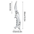 thumbnail image 2 of SIYTUAU Stainless Steel Cut Kitchen Scissors Automatic Rebounds Scissors Kitchen Gadgets Heavy Duty Aluminum Alloy Material, 2 of 6