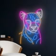 thumbnail image 2 of Handmadetneonsign Leopard Neon Light, Leopard Led Sign, Leopard Neon Sign, Leopard Led Light, 2 of 5