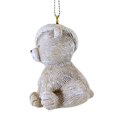 thumbnail image 2 of Roman 2.00In Pudgy Pals Animal Ornaments, Polyresin, Santa Hat 137703 Bear, 2 of 3