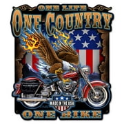 One Life 3 Made in the USA with heavy gauge steel"