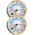 thumbnail image 1 of HLONK 2 Pcs Thermometer Temperature Humidity Monitor Outdoor Thermometers for Patio Digital Tool, 1 of 6