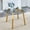 Gold, variant on Sudica 42"Round Dining Table. Modern Minimalist Kitchen Table Glass with Metal Legs, for Kitchen, Dining Room, Golden