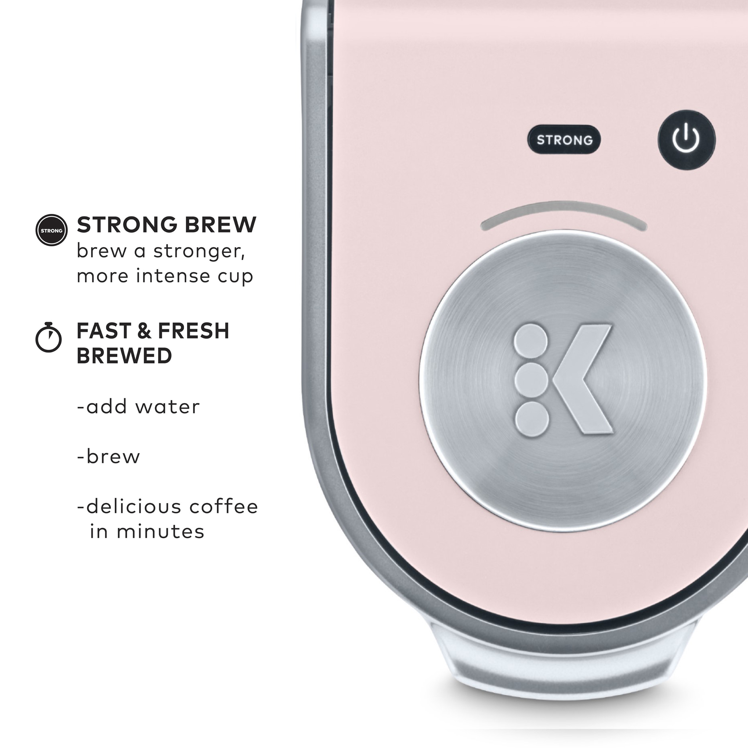 Keurig K-Mini Plus Single-Serve Coffee Maker, Dusty Rose photo 5