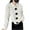 White, variant on Cardigan Sweaters for Women Women's Lazy Style High Collar French Retro Gentle Style Knitted Cardigan Jacket