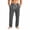 Dark Gray, variant on Big and Tall Men's Straight Leg Sweatpants with Pockets Loose Drape Sporty and Casual Pants, S-5XL