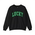 thumbnail image 2 of Lucky Clover Crewneck Sweatshirt St.Patrick Sweater Lucky Sweatshirt Women, 2 of 5