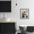 thumbnail image 3 of Stupell Industries Eclectic Orange Cat Reading Paper Black Framed Print Under Glass, 13 x 16, by The Prints Vibe, 3 of 8