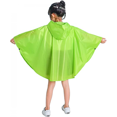 thumbnail image 3 of Poncho de Pluie pour Enfants Veste à Capuche Imperméable, Vert Gazon, L, 3 of 5