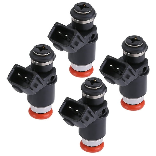 FENGXIH 4 Pcs Injecteurs de Carburant Buses de Pulvérisation Compatibles pour GSX-R1000 2005-2006 Remplace 15710-10G00 15710-14G00