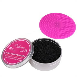 Zodaca Make Up Brush Color Removal Sponge With Replacement Sponge, Dry Makeup  Brush Cleaner : Target