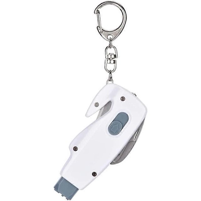 Emergency Escape Window Breaking Hammer,2pcs Glass Breaking Hammer Kit Car Accessories White