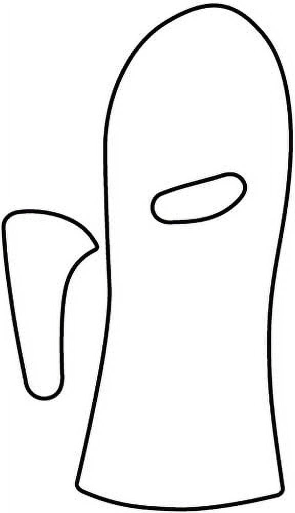 Orfit Classic Pre-Cuts Anti-Spastic Splint + Thumb Piece, 1/8" non perforated, small, case of 2