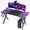 without Monitor Stand, variant on Auxe Gaxe 47 Inch Gaming Desk with Led Lights,Computer Office Gamer Table,Ergonomic Gamer Desk with Mouse Pad,Cup Holder,Headphone Hook for Adults