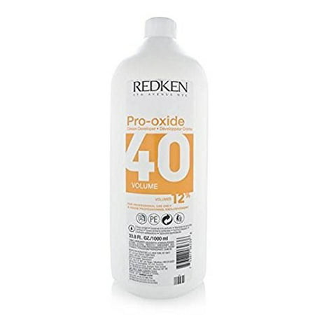 Redken Pro-Oxide Cream Developer, 40 Volume 12%, 33.8