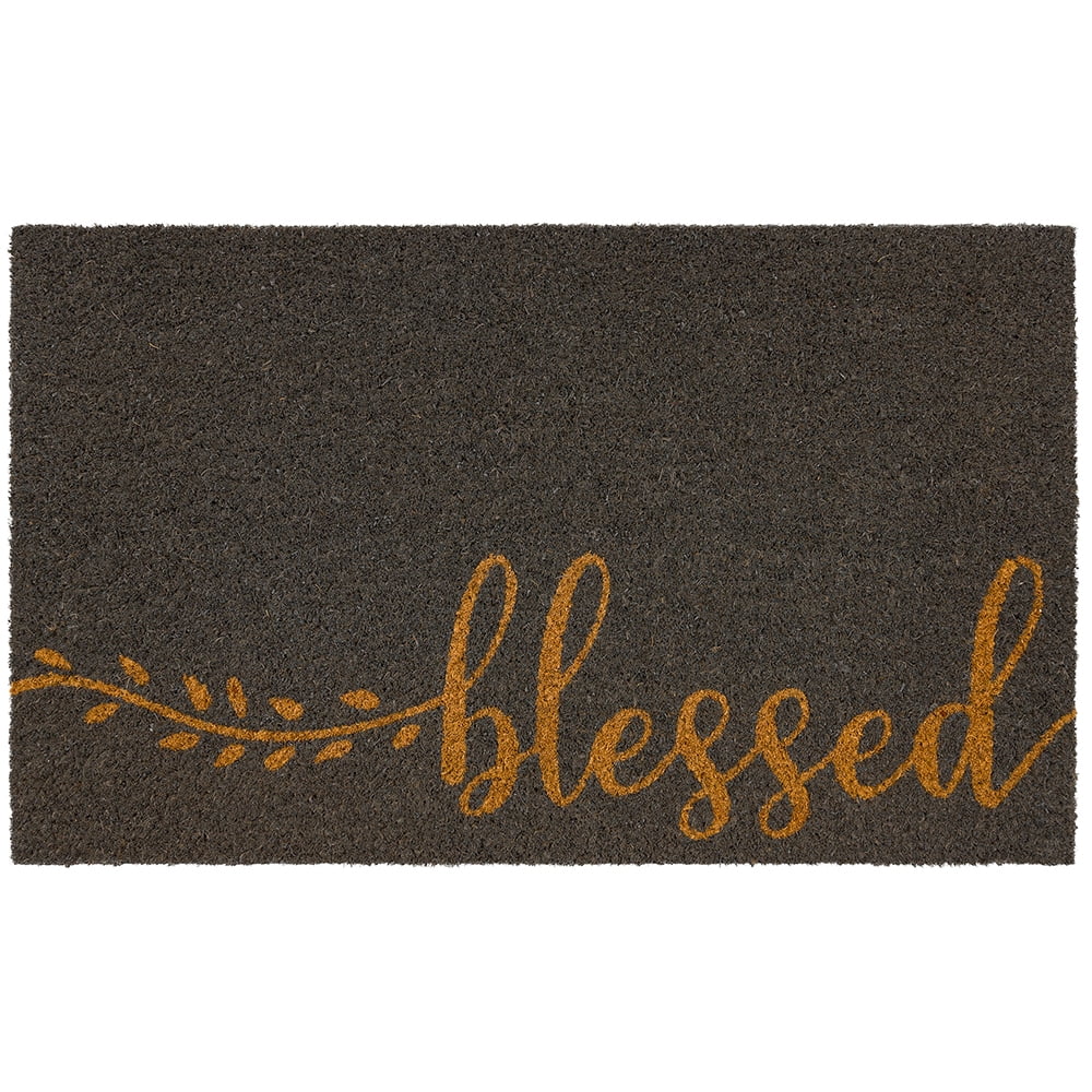 Mainstays 18'x30' Blessed Gray Coir Doormat