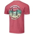 thumbnail image 3 of Unisex Cardinal Arkansas Razorbacks Scenic Comfort Colors T-Shirt, 3 of 3