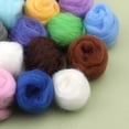 thumbnail image 4 of Fenrry - Fieltro de lana de 47 colores, materiales para fieltrar con aguja, herramientas para fieltrar lana, tela de fieltro suave, 5 g, 10 g, 20 g y 50 g, 4 of 4