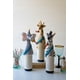 thumbnail image 1 of Juego de tres tapones para botellas KALALOU CHB2365, diseño de animal de fiesta de fieltro, 1 of 1