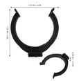 thumbnail image 2 of unbranded 10Ud Clips De Soporte Para Zócalo De Gabinete Negro Resistentes Para Cocinas Y Muebles Prácticos, 2 of 7