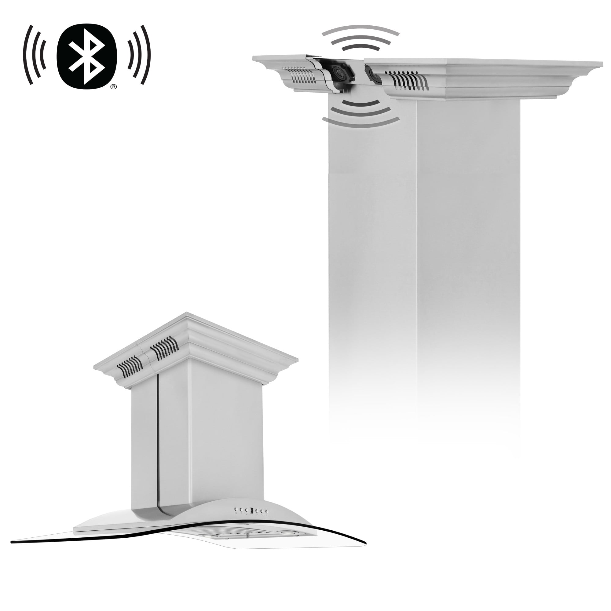 Range Hood with Crown Sound