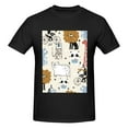 thumbnail image 4 of Bingfone Hand Drawn Animals Men'S Loose Fit Short-Sleeve Pocket T-Shirt, 4 of 7
