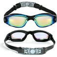 thumbnail image 2 of Swim Goggles - 2 Pack Swimming Goggles Anti Fog No Leaking For Adult Women Men, 2 of 5
