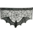 thumbnail image 1 of 40 Pouces Dentelle Toile d'Araignée Toile d'Araignée Halloweens Nappe Table Ronde Couverture Topper pour Halloweens Décoration de Table Fête Vacances Décor Intérieur Halloweens Pa, 1 of 1