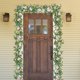 thumbnail image 4 of Decoración de interiores, decoración de pared con flores para bodas, hojas de dinero, ratán encriptado con hojas de eucalipto, ratán de imitación, decoración navideña, ratán de imitación., 4 of 6