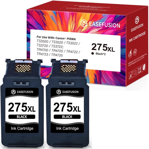 Cartucho de tinta EaseFusion PG-275XL de repuesto para Canon 275