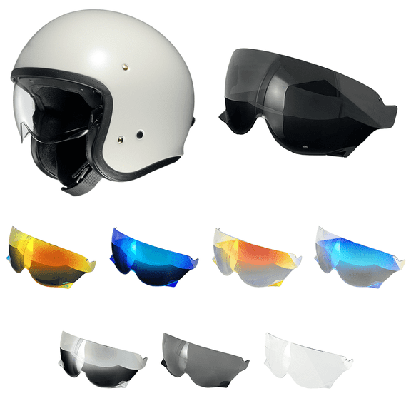 JO Helmet Visor for SHOEI JO , EX-Zero, CJ-3 Face Shield Moto Lens Accessories