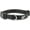 Black, variant on Happilax Reflective Nylon Size-Adjustable Dog Collar- Large Dogs - Neck Size 17-25" - Black Color