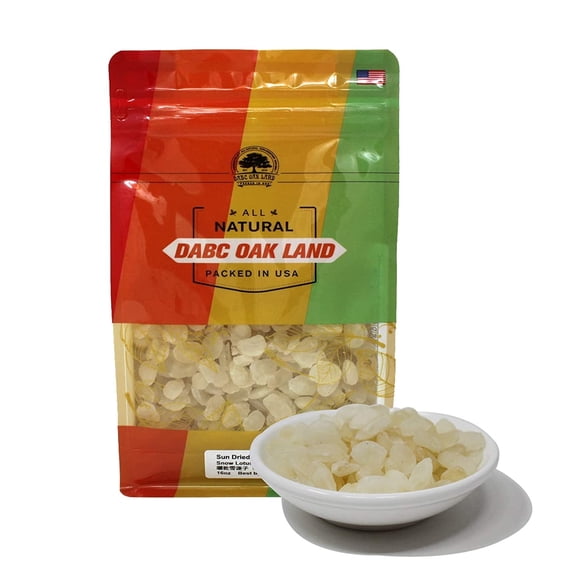 DABC OAK LAND Dried Natural Malaysia Snow Swallow Gum Gleditsia Sinensis 16 Ounce Bag