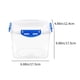 thumbnail image 3 of Xihbxyly Ofertas de Venta de Lightling Caja para Almacenar Pan Caja Especial para Alimentos Frescos Caja para Refrigerador y Congelador Caja Sellada para Almacenar Alimentos con Tapa, 3 of 6