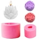 thumbnail image 1 of Lotus Flower Rose Candle Molds Silicone Fondant Mold Chocolate Cake Molds for Wedding Birthday Party, 1 of 5
