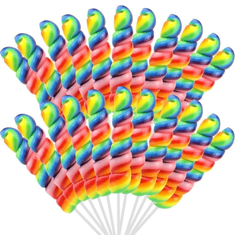 Round Colourful Lollipops With Sweet Flavour - 30 G - Pack Of 18