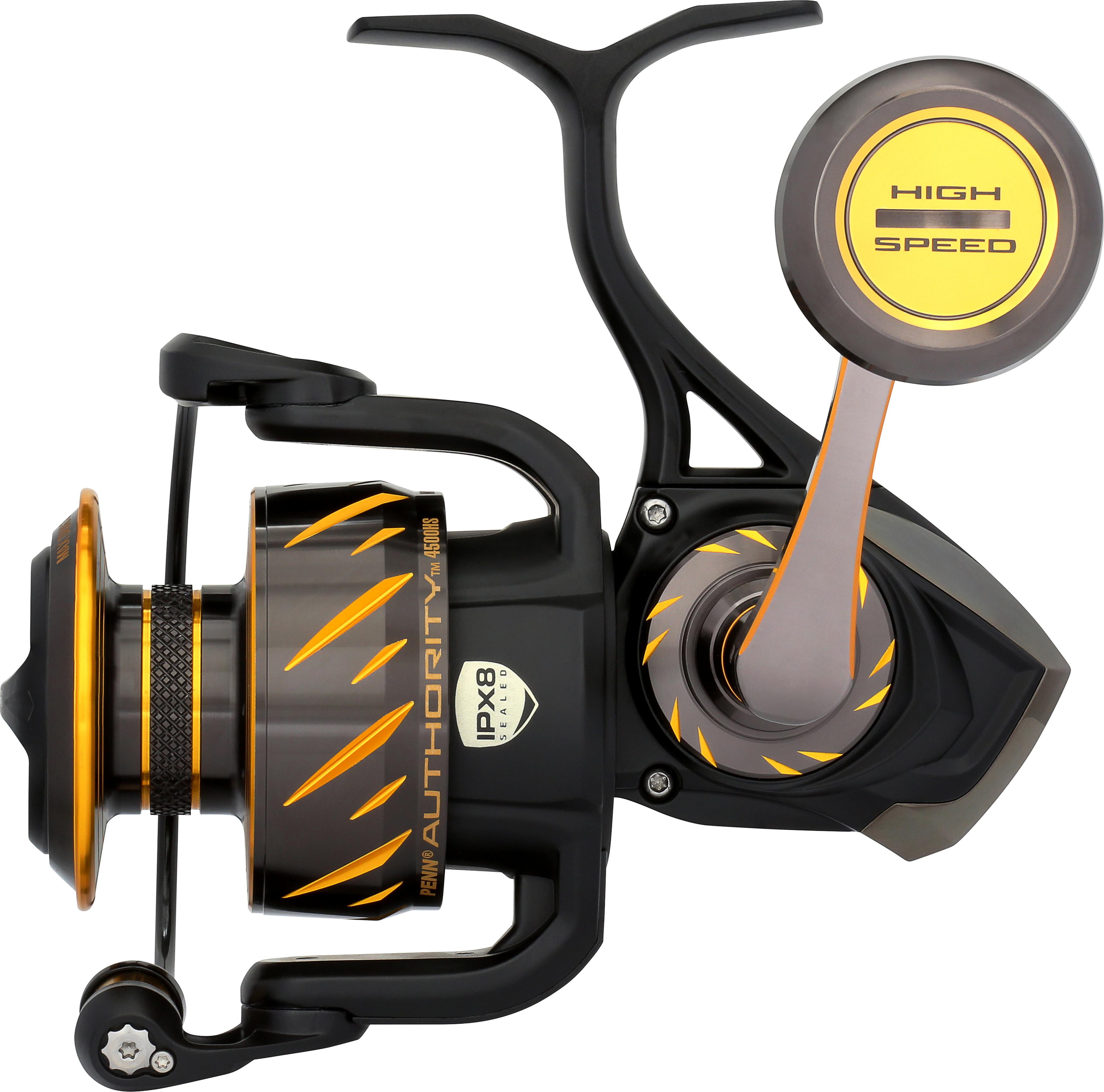 penn authority 3500 spinning reel With an IPX8 sealed body AND spool Penn Authority Spinning Reel 3500