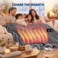 thumbnail image 3 of GARVEE Heated Electric Blanket, King 90"x100", Gray, Dual Control, Fast Heating, 10 Heat Levels, 10-Hour Auto-Off, 3D Jacquard Checkered Flannel Sherpa, 3 of 8