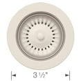 thumbnail image 2 of Color-Coordinated Metal Waste Flange - Soft White, 2 of 2
