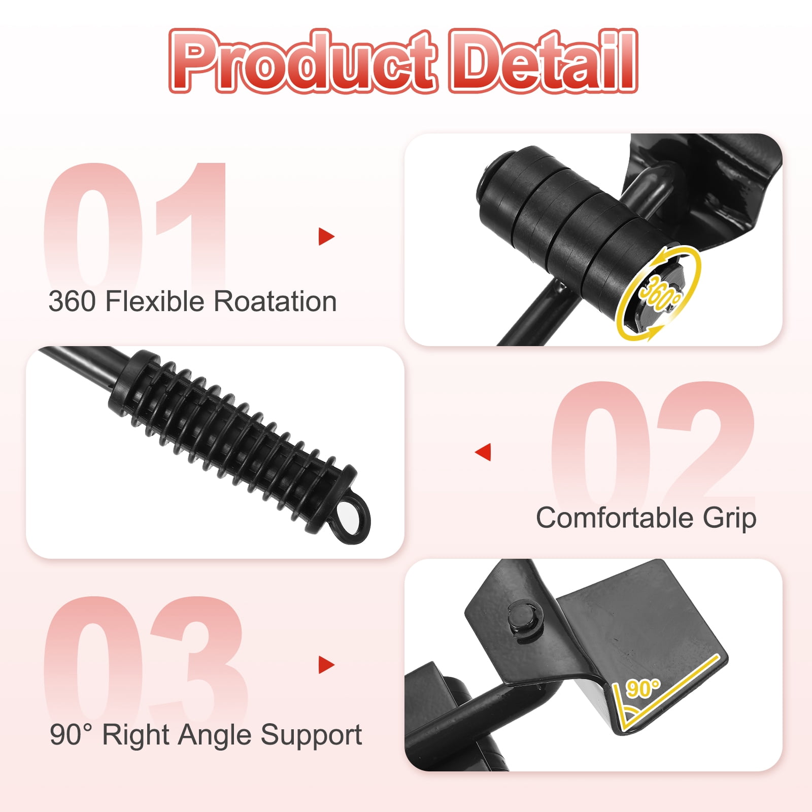 Uxcell Furniture Lift Mover Heavy Duty Furniture Mover Tool Set Movers Sliders with Adjustable Height Lifting Tool Lever Blue
