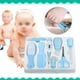 thumbnail image 3 of Cepillo Para El Cabello Para Bebés Cortaúñas 8pcs Conveniente Daily Baby Nail Clipper Tijeras Cepillo Para El Cabello Peine Kit De Cuidado De Manicura Azul ANGGREK ACBB00, 3 of 8
