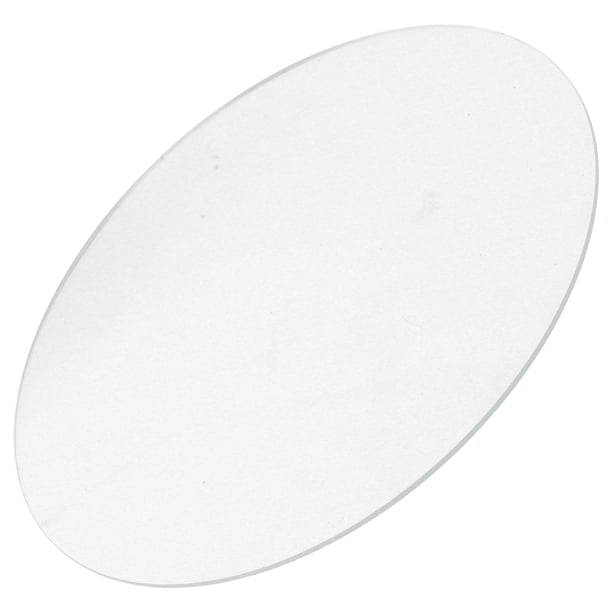 unbranded Base Acrílica Redonda Transparente Para Pastel Resistente Reusable De Postres Y Fiestas