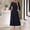 Dark Blue Dresses for Women, variant on SMihono Fashion Women's Spring Balloon Long Sleeve Maxi Dresses 2025 Casual Knit Crew Neck Tiered Flowy Pockets Dress High Waist Ruffle Smocked Dress Army Green 8