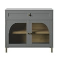 thumbnail image 4 of Twin Star Home Accent Cabinet, Pure Gray, 4 of 7