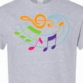 thumbnail image 4 of Inktastic Music Notes Musical T-Shirt, 4 of 5