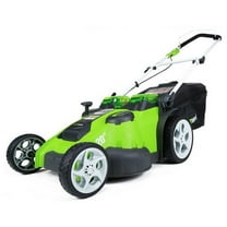Greenworks 40V 20" G-MAX Cordless Lithium-Ion 2-in-1 Twin Force Lawn Mower, Batteries Included 25302