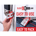 thumbnail image 3 of Sleep EZ Door Jam, Portable Door Lock for Travel, Hotels, BNBs, Dorm Rooms, Home, Personal Travel Security, 3 of 10